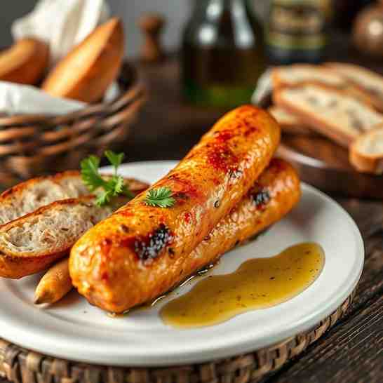 Pan-Fried Alheira Sausage Recipe - Portuguese Tradition